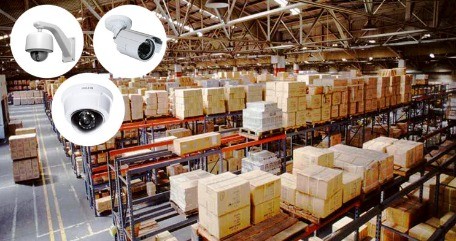 камеры видеонаблюдения на склад